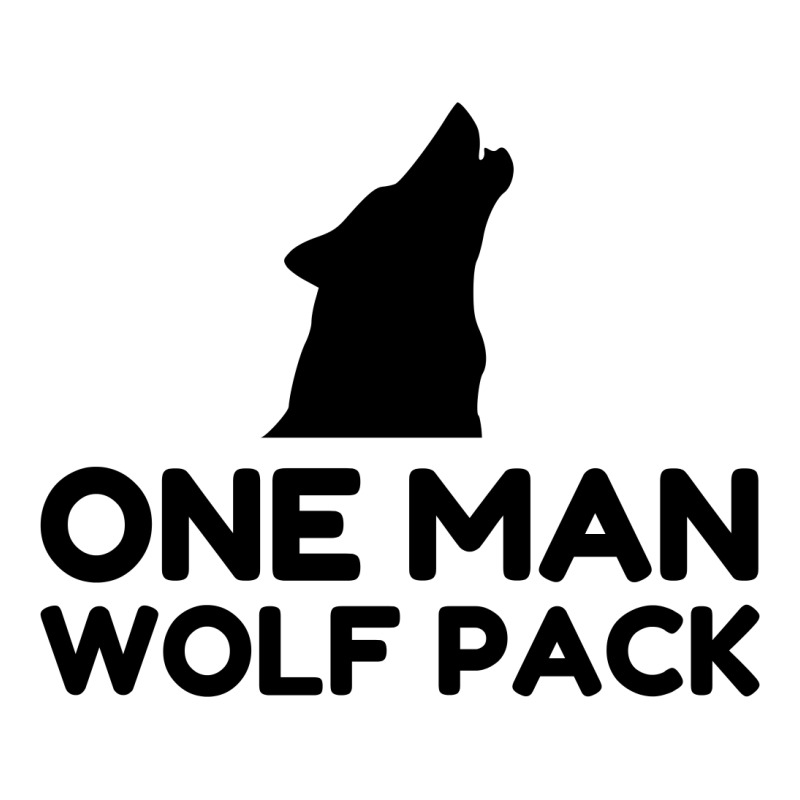 One Man Wolf Pack Baby Bodysuit | Artistshot