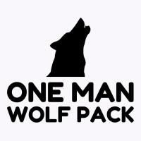 One Man Wolf Pack Tank Top | Artistshot