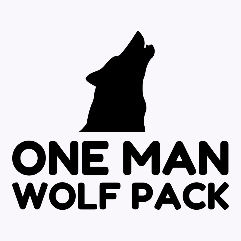 One Man Wolf Pack Tank Top | Artistshot