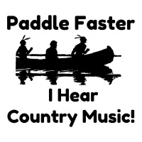 Paddle Faster Country Music Long Sleeve Baby Bodysuit | Artistshot