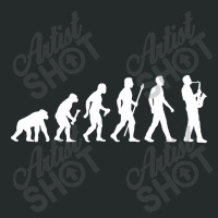 Funny Saxophone Evolution Of Man Women's Triblend Scoop T-shirt | Artistshot