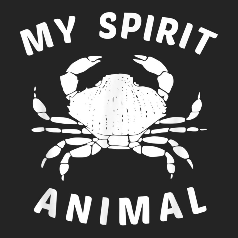 My Spirit Animal Crab T Shirt, Funny Crustacean Crabby Tee 3/4 Sleeve Shirt | Artistshot