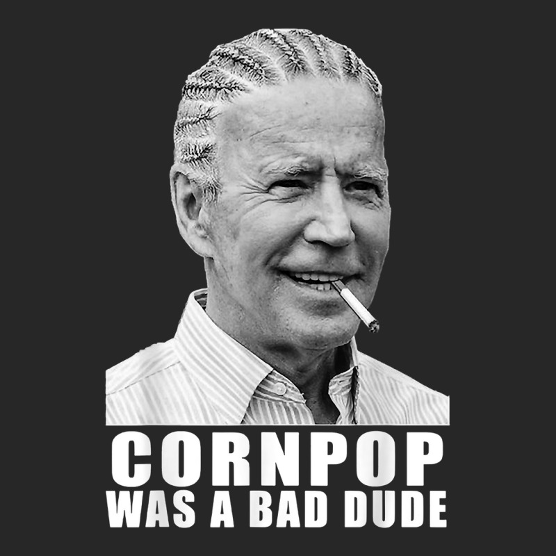 Corn Pop Was A Bad Dude Biden Funny T Shirt Men's T-shirt Pajama Set | Artistshot