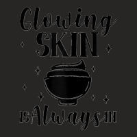 Womens Esthetician Design For Makeup Artist   Glowing Skin Ladies Fitted T-shirt | Artistshot