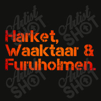 Harket Waaktaar And Furuholmen Scorecard Crop Tee | Artistshot