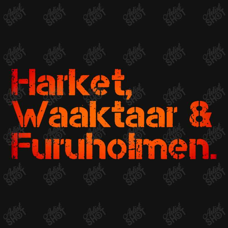 Harket Waaktaar And Furuholmen Scorecard Crop Tee | Artistshot