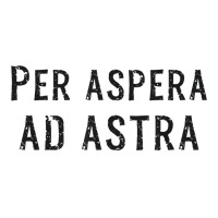 Per Aspera Ad Astra Inspirational Latin Quotes Motivational T Shirt Women's Pajamas Set | Artistshot