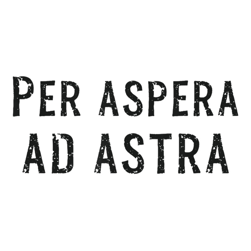 Per Aspera Ad Astra Inspirational Latin Quotes Motivational T Shirt Women's Pajamas Set | Artistshot