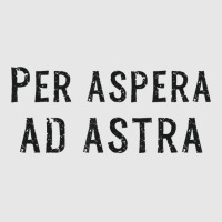 Per Aspera Ad Astra Inspirational Latin Quotes Motivational T Shirt Unisex Jogger | Artistshot