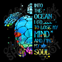 Into The Ocean I Go To Lose My Mind And Find My Soul Turtle Maternity Scoop Neck T-shirt | Artistshot