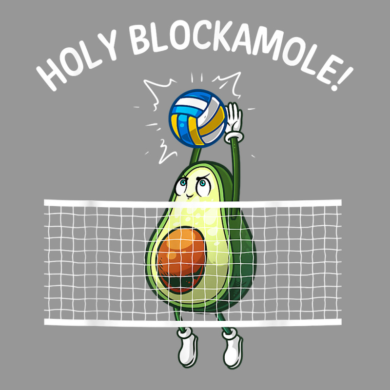 Funny Volleyball For Men Women Holy Guacamole Player Blocker T Shirt Women's V-Neck T-Shirt by cm-arts | Artistshot