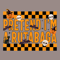 Pretend I'm A Rutabaga Costume Funny Lazy Halloween Party Sp T Shirt Vintage T-shirt | Artistshot