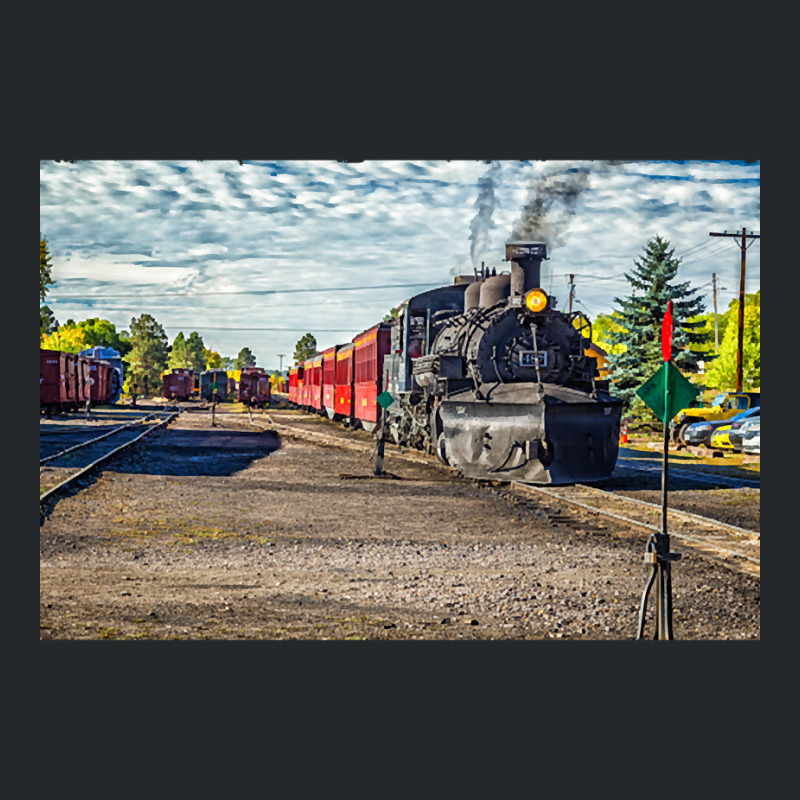 Cumbres And Toltec Narrow Gauge Railroad Chama New Mexico Yard Crewneck Sweatshirt | Artistshot