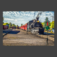 Cumbres And Toltec Narrow Gauge Railroad Chama New Mexico Yard Vintage T-shirt | Artistshot