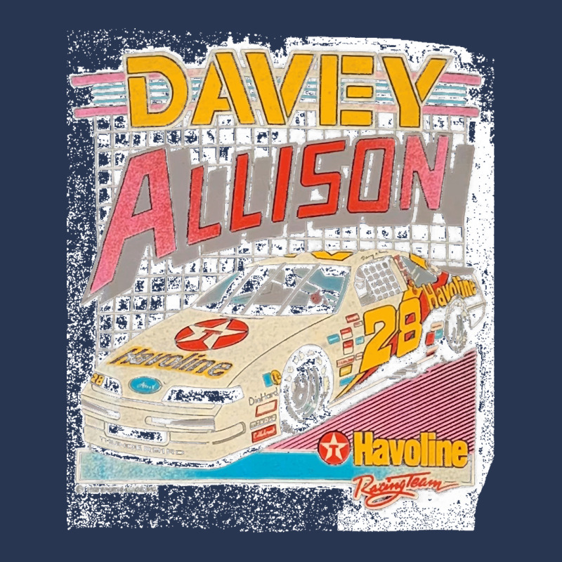 Davey Allison Havoline Vintage Racing Essential Men Denim Jacket | Artistshot