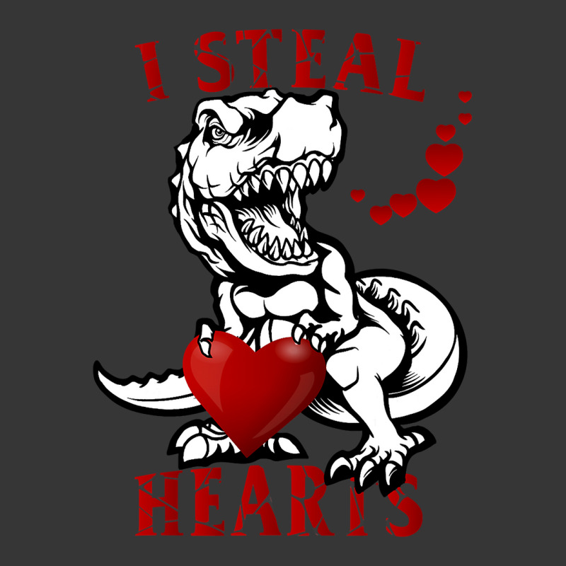 I Steal Hearts T Valentines Day Dinosaur Boys Kid (7) Toddler Hoodie by Tisha Brown | Artistshot