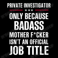 Gift For Badass Private Investigator Cropped Hoodie | Artistshot