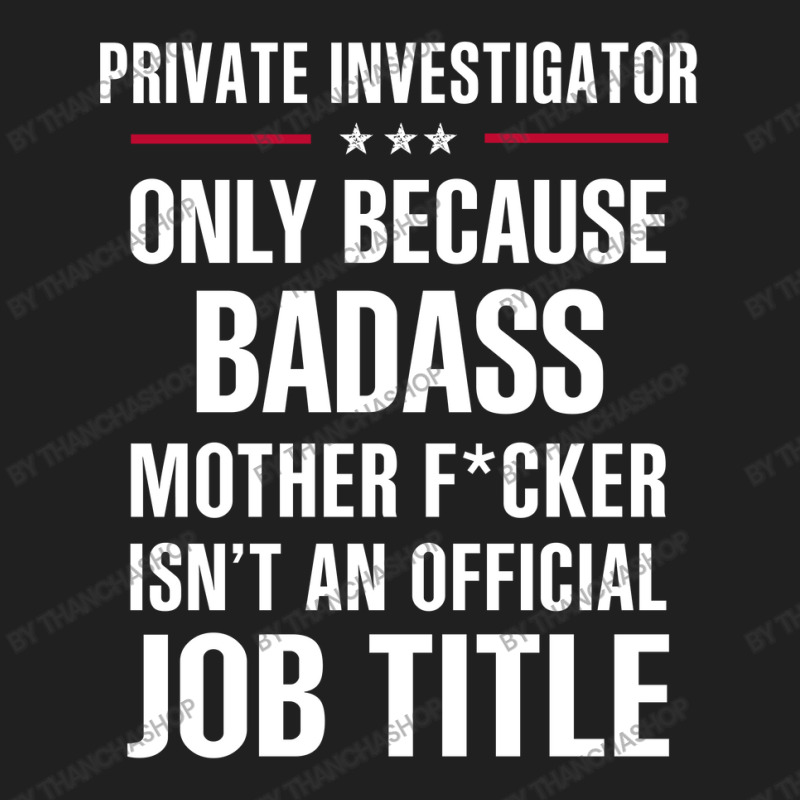 Gift For Badass Private Investigator Ladies Polo Shirt by thanchashop | Artistshot