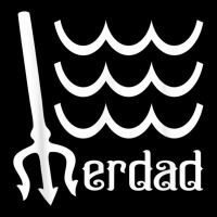 Mens Merdad With Trident And Waves Funny Dad T Shirt Toddler Sweatshirt | Artistshot