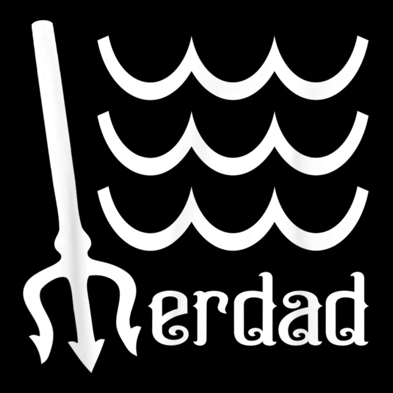 Mens Merdad With Trident And Waves Funny Dad T Shirt Toddler Sweatshirt | Artistshot