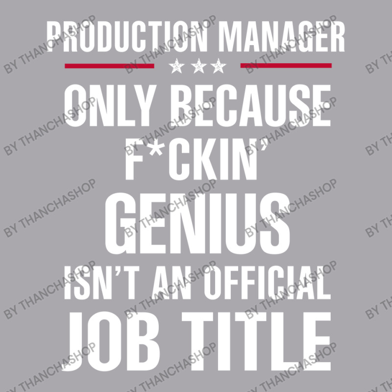 Gift For F Ckin' Genius Production Manager Youth 3/4 Sleeve | Artistshot