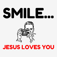 Smile Jesus Loves You Classic T-shirt | Artistshot