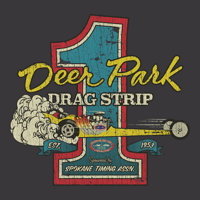 Deer Park Drag Strip 1953 Ladies Curvy T-Shirt by poppyallen | Artistshot