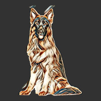 German Shepherd Dog  Isolated  On White Background In Studio Baby Bodysuit | Artistshot