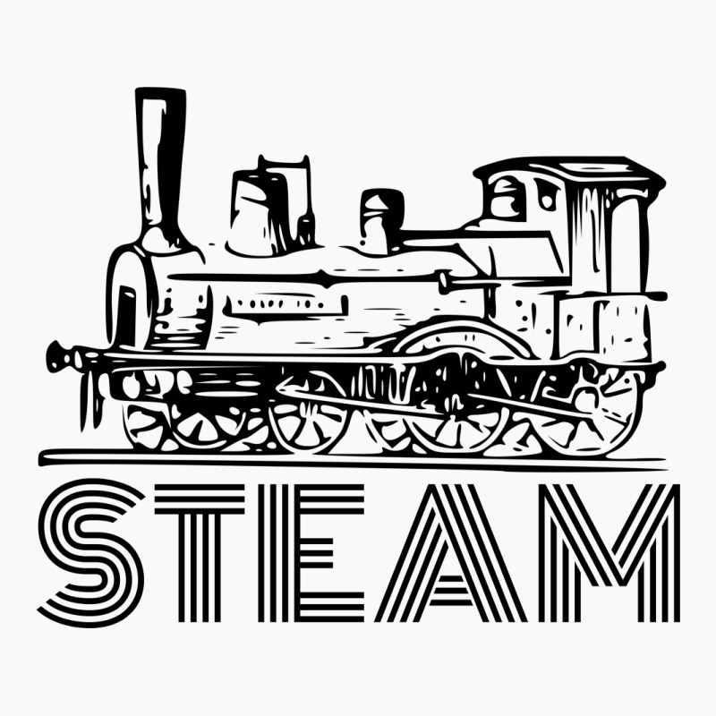 Steam Train T-shirt | Artistshot