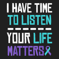 I Have Time To Listen Your Life Matters Mental Health T Shirt Ladies Polo Shirt | Artistshot