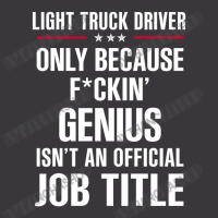 Gift For F Ckin' Genius Light Truck Driver Ladies Curvy T-shirt | Artistshot