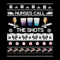 Rn Nurses Christmas Ugly Design Drinking Pun Syringe Shots T Shirt Youth Zipper Hoodie | Artistshot