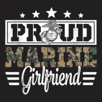 Proud Marine Military Girlfriend Gift For Boyfriend T Shirt T-shirt | Artistshot