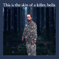 This Is The Skin Of A Killer Bella Meme Ladies Denim Jacket | Artistshot