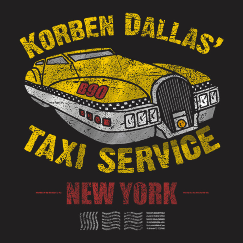 Korben Dallas' Taxi Service T-shirt | Artistshot