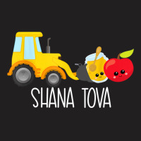 Shana Tova Trucks Loader Apple & Honey Funny Rosh Hashanah T Shirt T-shirt | Artistshot