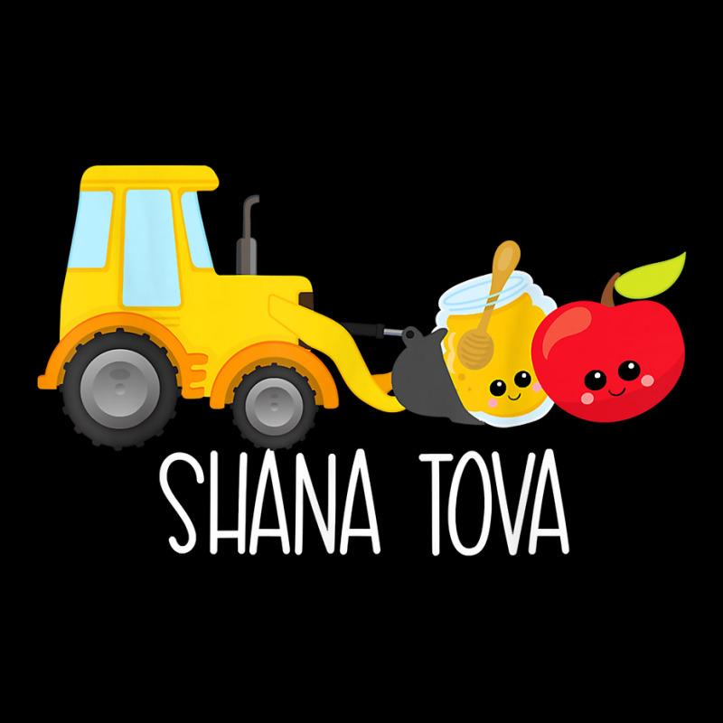 Shana Tova Trucks Loader Apple & Honey Funny Rosh Hashanah T Shirt Zipper Hoodie | Artistshot