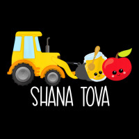 Shana Tova Trucks Loader Apple & Honey Funny Rosh Hashanah T Shirt Lightweight Hoodie | Artistshot