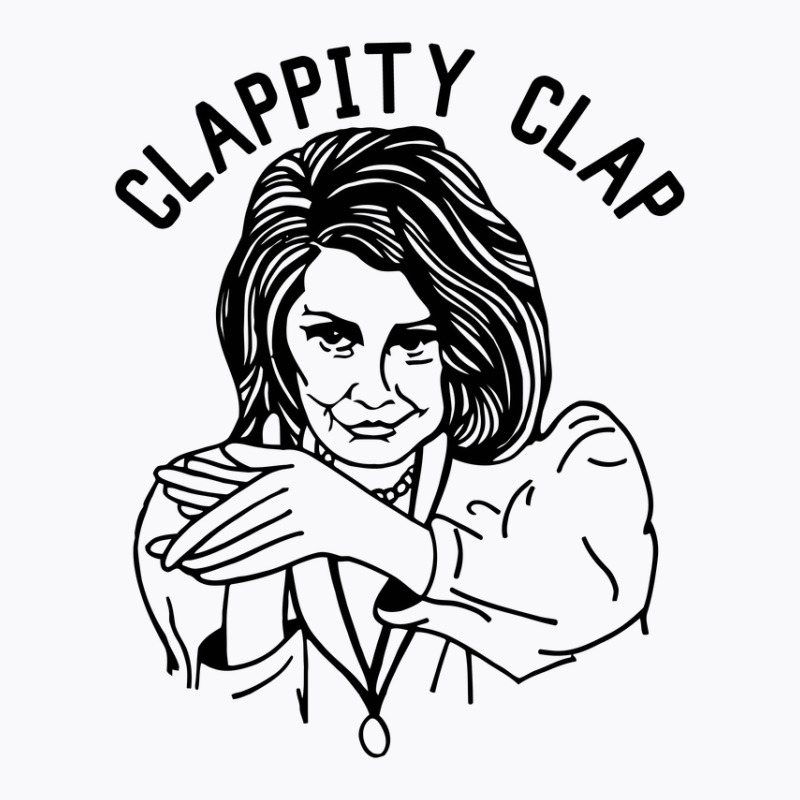 Nancy Pelosi Clappity Clap [tw] T-shirt | Artistshot