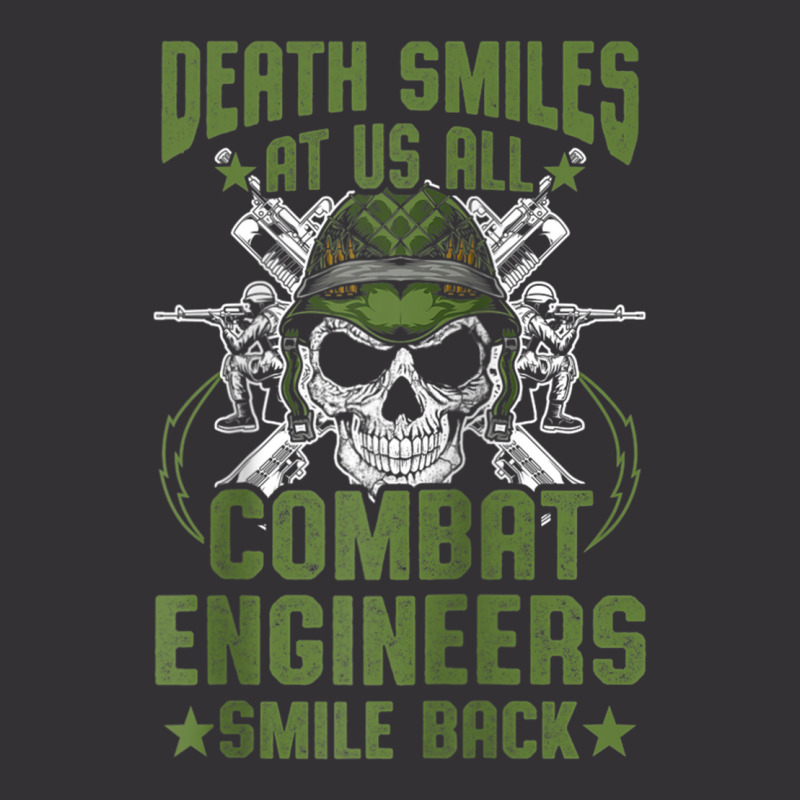 Combat Engineer Usa Military Sapper Raglan Baseball Tee Vintage Hoodie by cm-arts | Artistshot