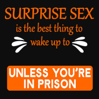 Surprise Sex Is The Best Thing To Wake To, Unless You're In Prison Crop Top | Artistshot