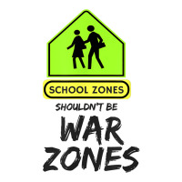 School Zones Shouldn't Be War Zones Protest March T Shirt Maternity Scoop Neck T-shirt | Artistshot