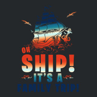 Oh Ship It's A Family Trip Marine Crewneck Sweatshirt | Artistshot