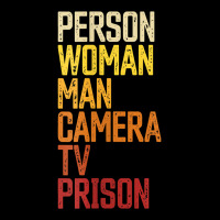 Womens Person Woman Man Camera Tv Prison Haha Funny Anit Trump V Neck Youth Jogger | Artistshot