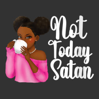 Womens Not Today Satan T Shirt With African American Woman V Neck T Sh Baby Bodysuit | Artistshot