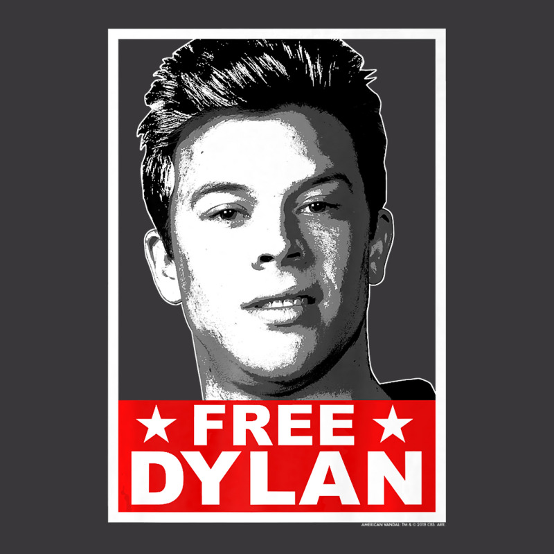 American Vandal Free Dylan Political Poster Premium Ladies Curvy T-Shirt by trokeryth | Artistshot