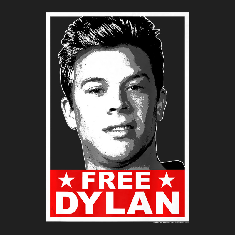 American Vandal Free Dylan Political Poster Premium Ladies Polo Shirt by trokeryth | Artistshot