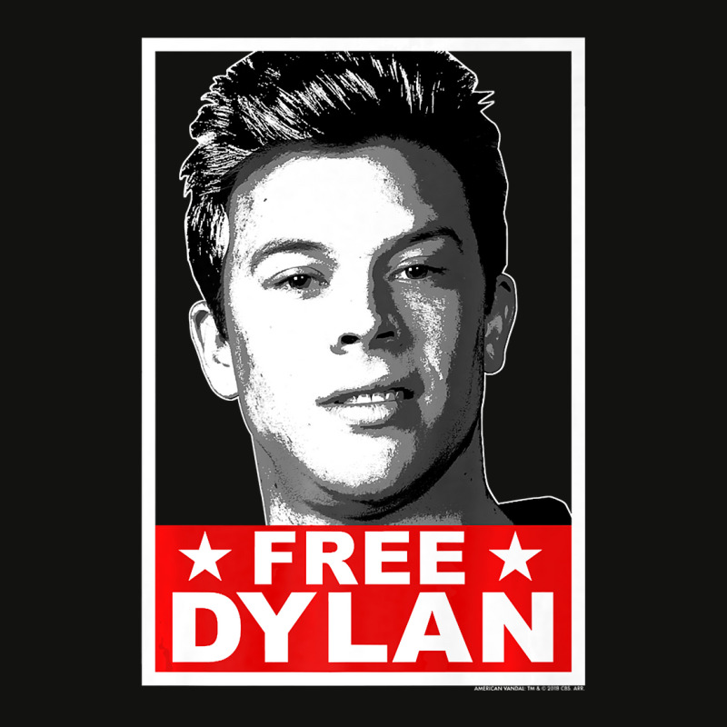 American Vandal Free Dylan Political Poster Premium Scorecard Crop Tee by trokeryth | Artistshot