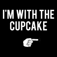 I M With The Cupcake Halloween Costume Funny Couples Pocket T-shirt | Artistshot