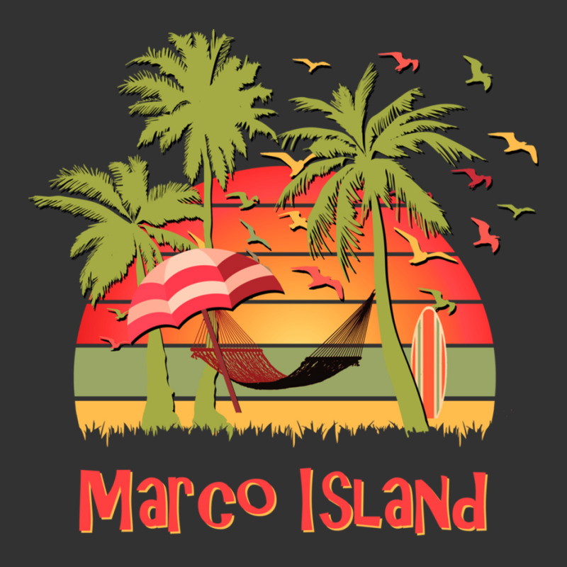 Marco Island 80s Summer Beach Palm Trees Sunset Sweatshirt Baby Bodysuit by cm-arts | Artistshot